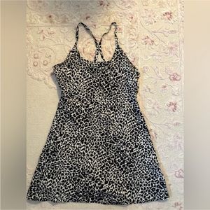 OUTDOOR VOICES! Cheetah exercise dress!